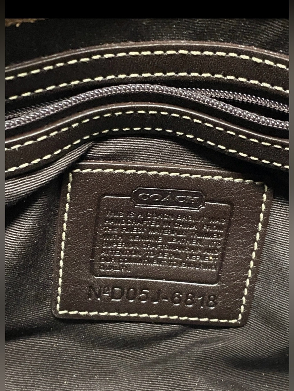 Rare Vintage Coach D05J-6818 Soho
Signature Flap Bag - Y2K Archival
Brown/Suede - Picture 6 of 11